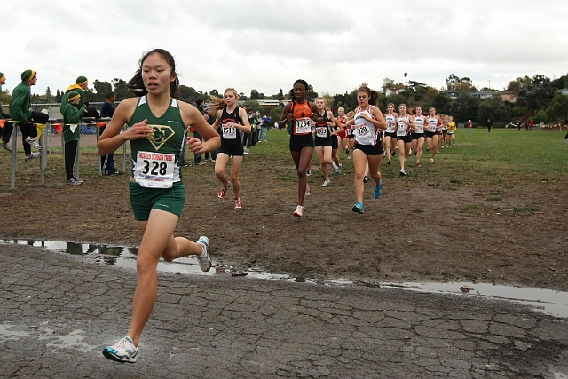 2010NCSXC GD2-2233.JPG - 2010 North Coast Section Cross Country Championships, Hayward High School, Hayward, California